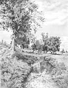 Landscape artwork